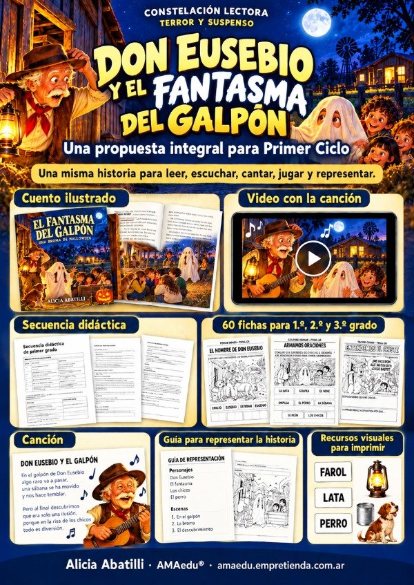 Producto - Lectura Don Eusebio y el fantasma del galpón (Primer Ciclo) - 3