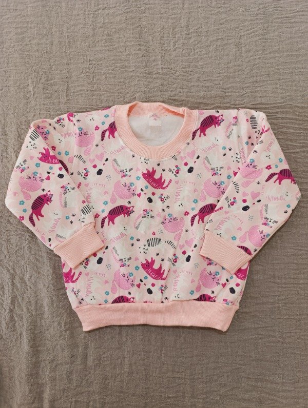 Producto - 18-24 MESES - Buzo frizado gatitos