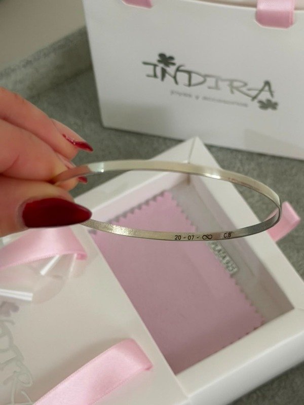 Producto - Esclava maciza personalizada 2.5 - 0