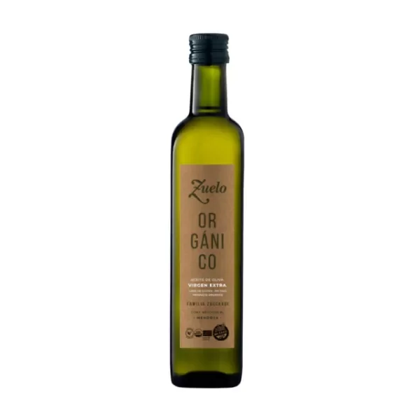 Producto - Aceite de oliva Organico 500ml ZUELO