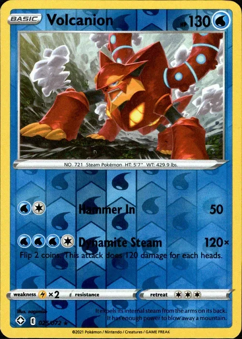 Producto - Volcanion - 025/072 - Shining Fates - Reverse Holo