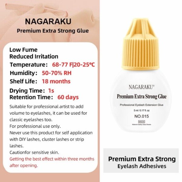 Producto - Adhesivo Premium Extra Strong Glue 1seg. Nagaraku FB1 - 5ml. - 1