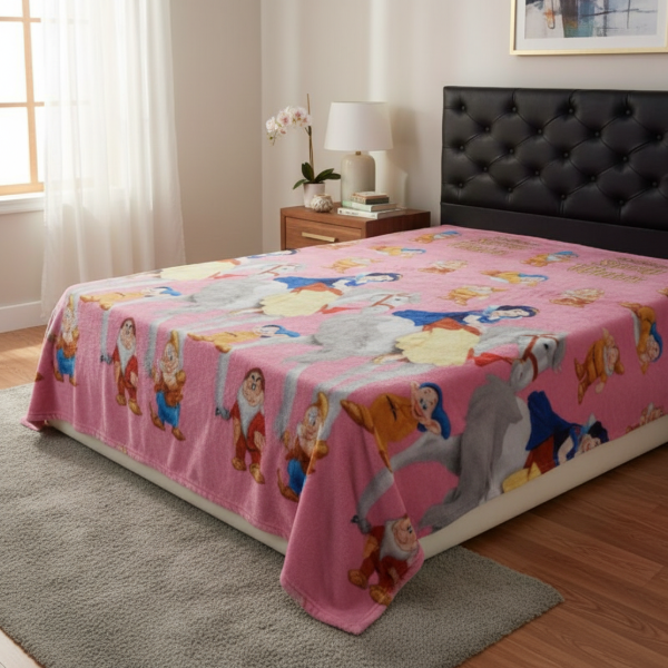 Producto - "Blancanieves y Enanitos" Manta de Plush Simple