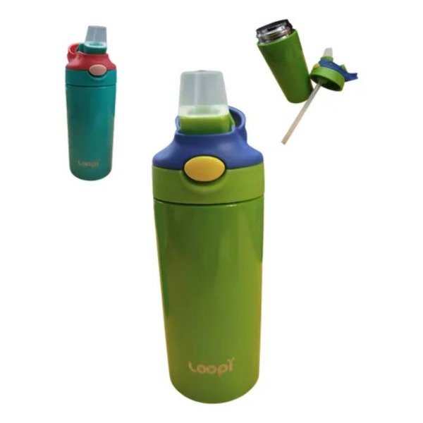 Producto - 9310 - Botella de acero inoxidable con pico blando