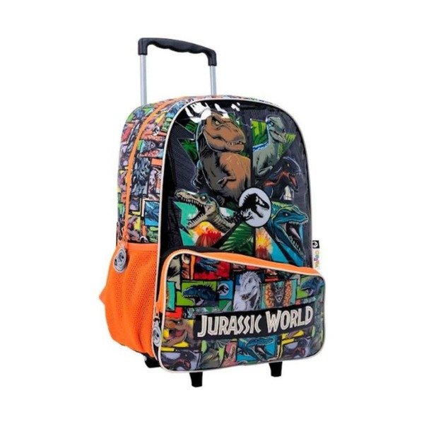 Producto - MOCHILA C/CARRO 18" JURASSIC WORLD - WABRO