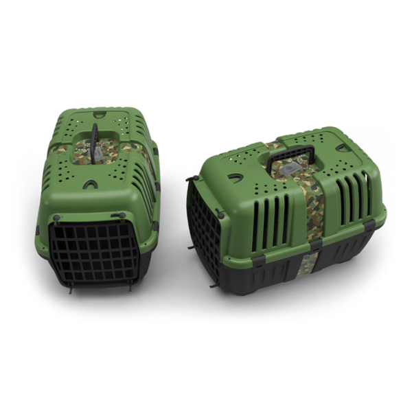 Producto - Transportadora Marrakesh LINEA DECO Puerta Plastica NUMERO 2 (39x39x58)