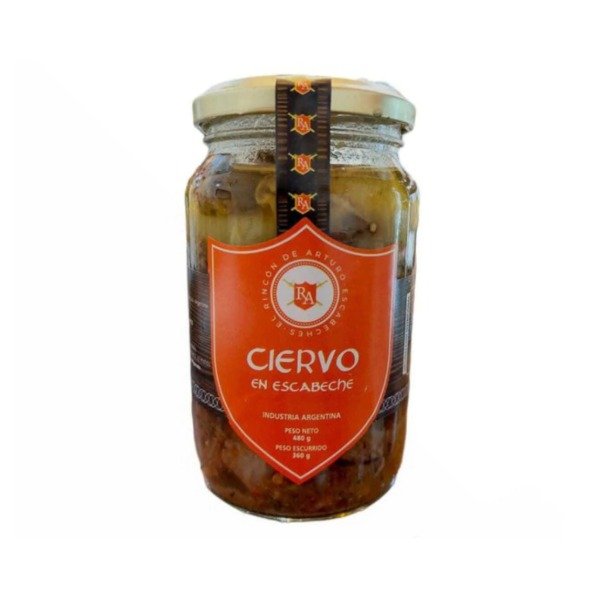 Producto - Ciervo En Escabeche De San Luis - El Rincón De Arturo x480gr