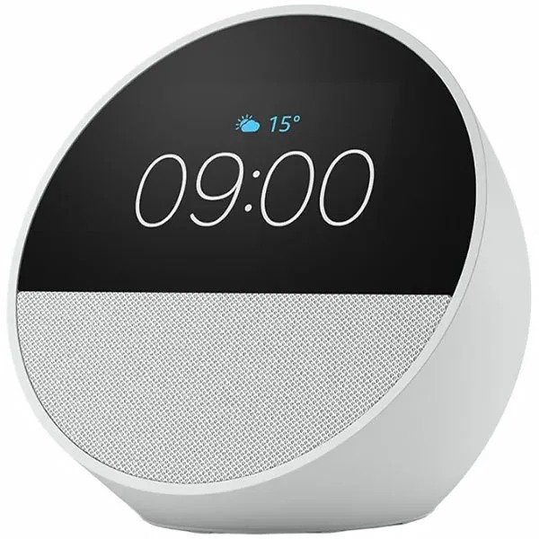 Producto - Amazon Echo Spot BV84J9 de 283 con Wi-Fi Bluetooth - Blanco