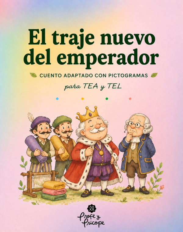 Producto - EL TRAJE NUEVO DEL EMPERADOR PICTOGRAMAS PARA TEA Y TEL