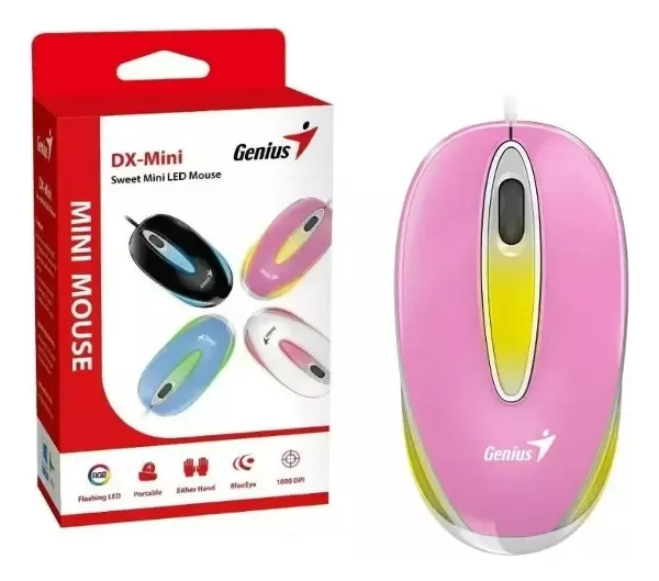 Producto - Mini Mouse Genius Dx-mini Rosa