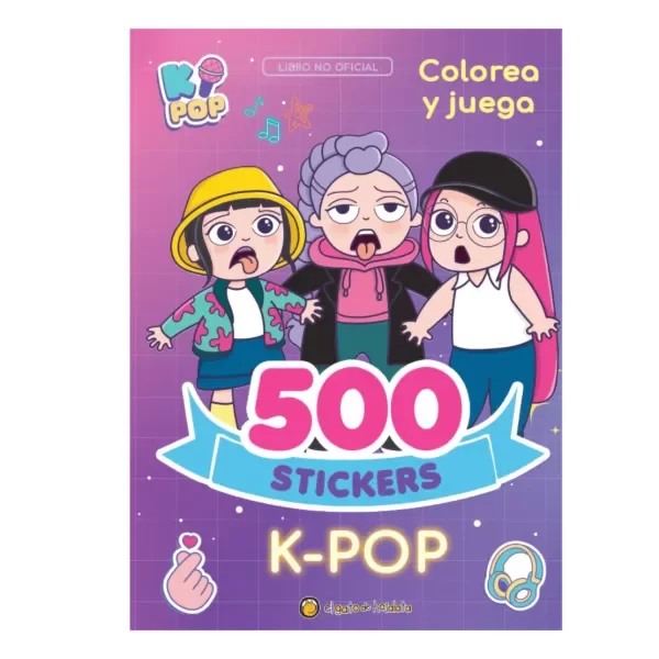 Producto - 500 STICKERS K POP