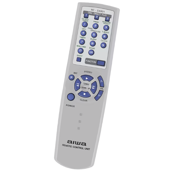 Producto - Control Remoto Para Minicomponente AIWA RC-ZAS01 NS-X (AUD754)