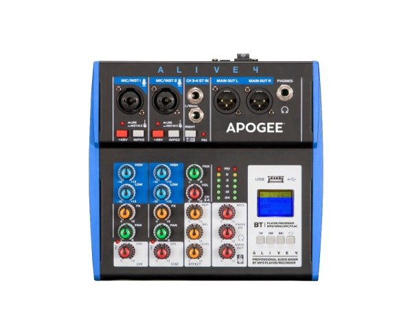 Producto - Apogee  Alive 4 consola de 2 canales mono