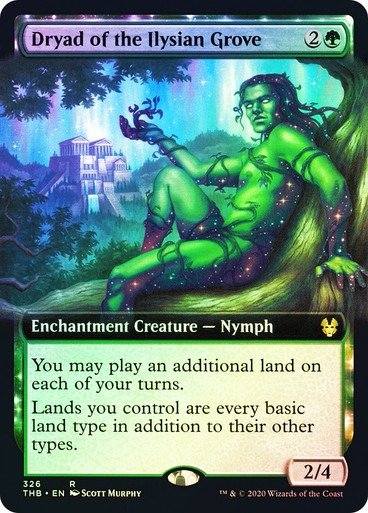 Producto - Dryad of the Ilysian Grove (Extended Art Foil)