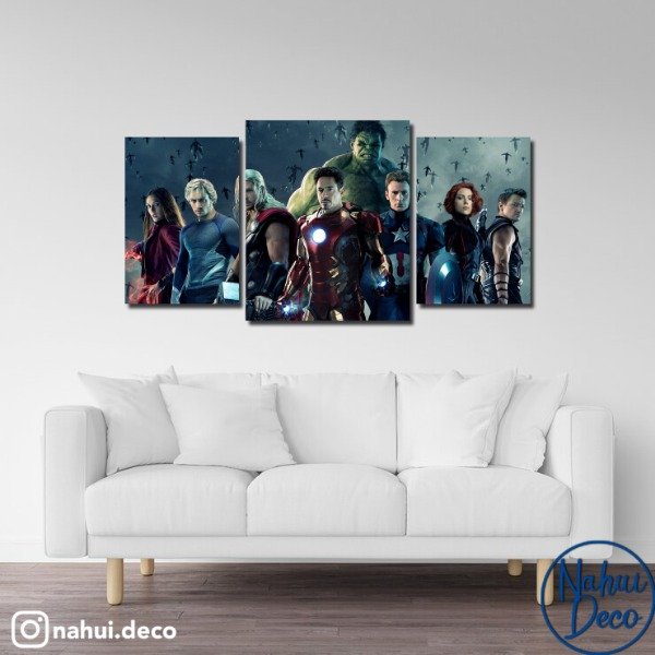 Producto - Avengers Triptico dos medidas MOD 8