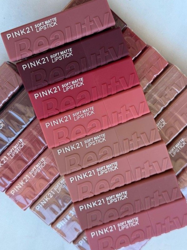 Producto - Lápiz Labial Beauty Soft Matte Pink21