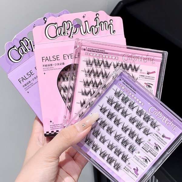 Producto - Pestañas "Pink Violet " Cappuvinni