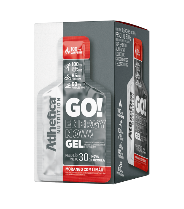 Producto - GO! Energy gel Caja 10 uni de 30 Grs Atlhetica Nutrition