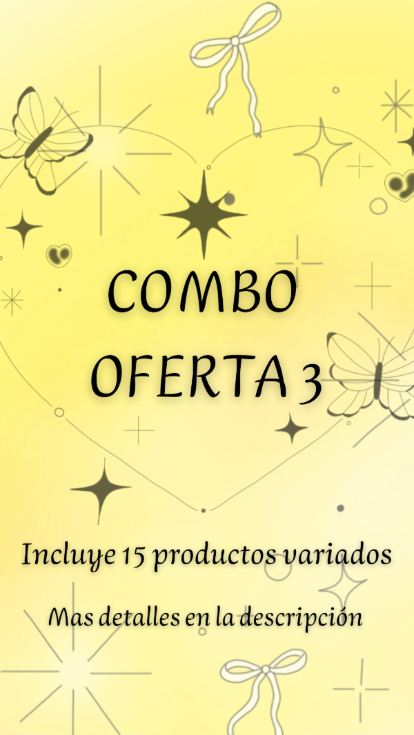 Producto - COMBO OFERTA #3