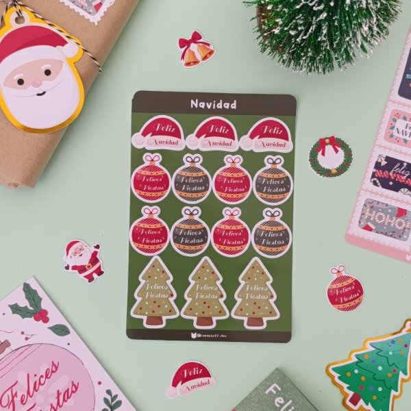 Producto - Stickers Navidad 1
