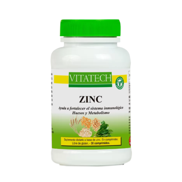 Producto - Vitatech Zinc x 30 comprimidos