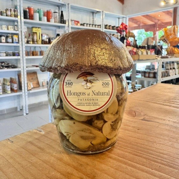 Producto - Hongos al Natural con Tapa Hongo Valleverde