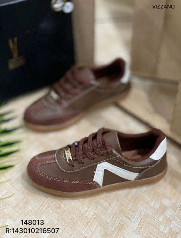 Producto - ZAPATILLAS VIZZANO (samba )chocolate