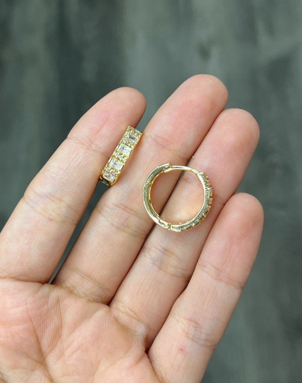 Producto - AD argollas grandes con brillo