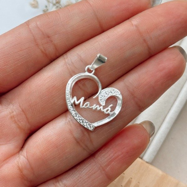 Producto - Dije Mamá Plata 925 - 1