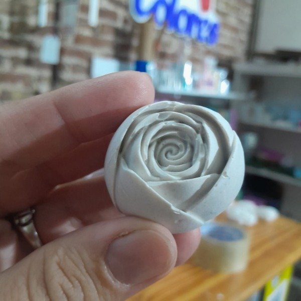 Producto - Molde pimpollo cerrado rosa