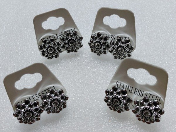 Producto - Aro chunky flor W1786 DNB 4/26