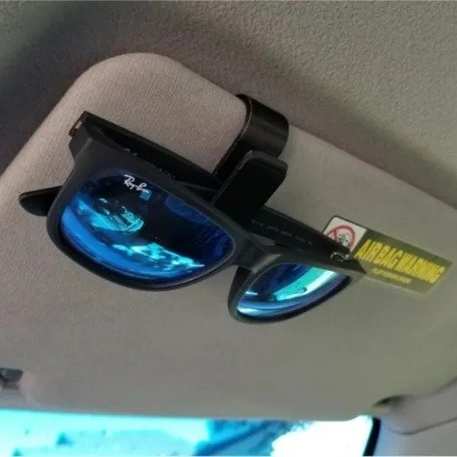 Producto - CLIP PORTA ANTEOJOS SOPORTE DE LENTES PARA AUTO