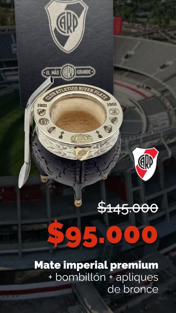 Producto - MATE IMPERIAL PREMIUM RIVER PLATE