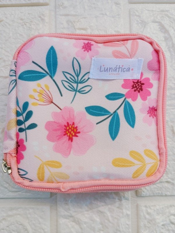 Producto - Mini Estuche Box Flores Rosas