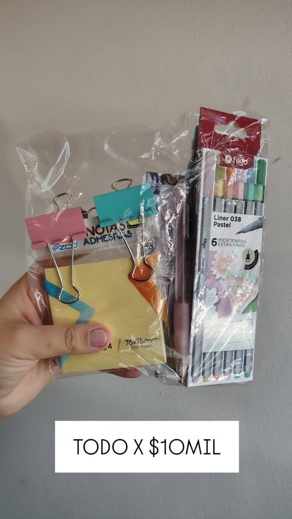 Producto - Combos papelería