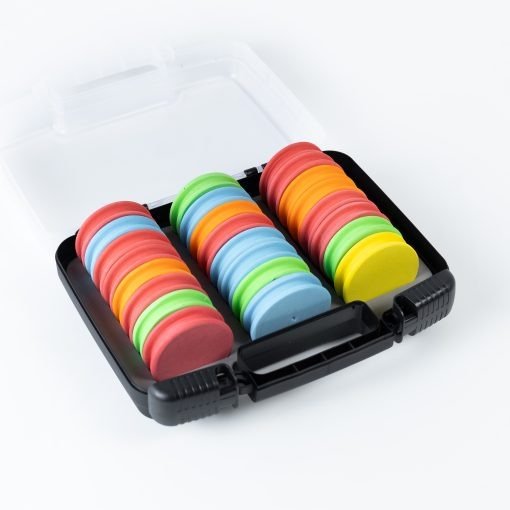 Producto - CAJA ORGANIZADORA CON 24 ALFAJORES DE GOMA EVA