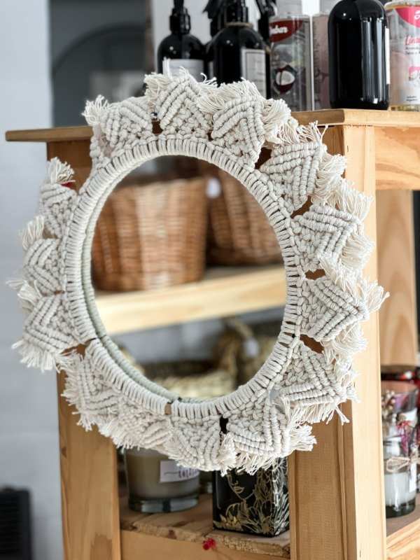 Producto - ESPEJO MACRAME