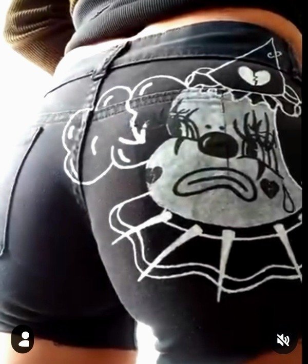 Producto - CLOWN SHORT JEANS talle 36