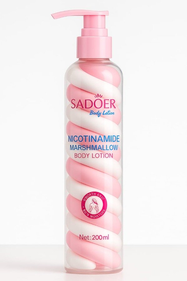 Producto - Loción Corporal Sadoer Niacinamida Marshmallow.