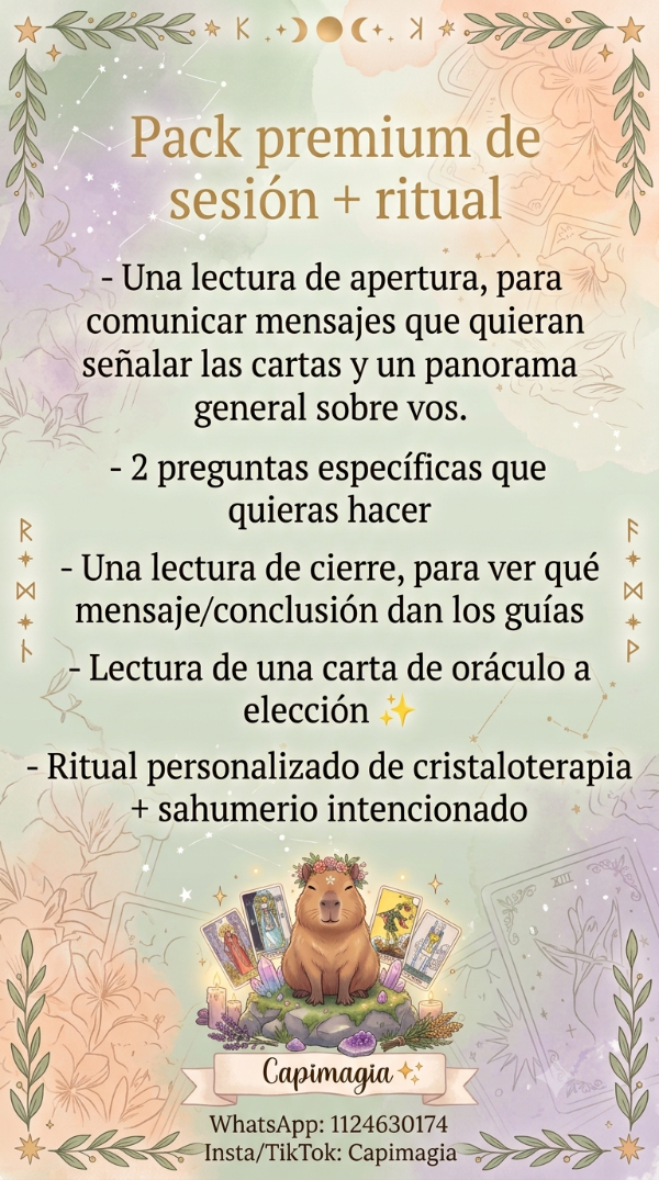 Producto - LECTURAS DE TAROT - 1