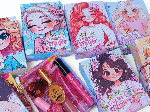 Producto - cAJAS DIA DE LA MUJER PACK X 5 PIEZAS