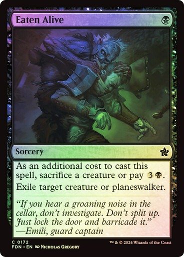 Producto - Eaten Alive Foil  Innistrad Remastered