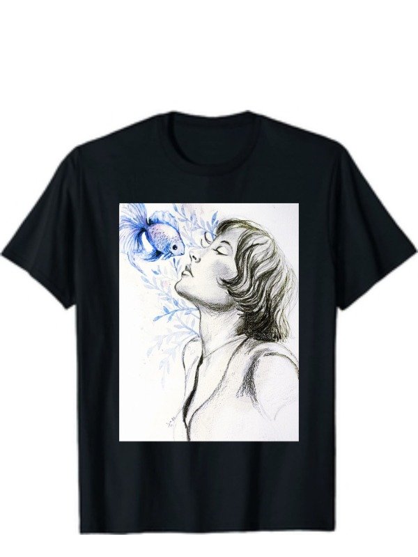 Producto - Remera el jardín donde vuelan los mares