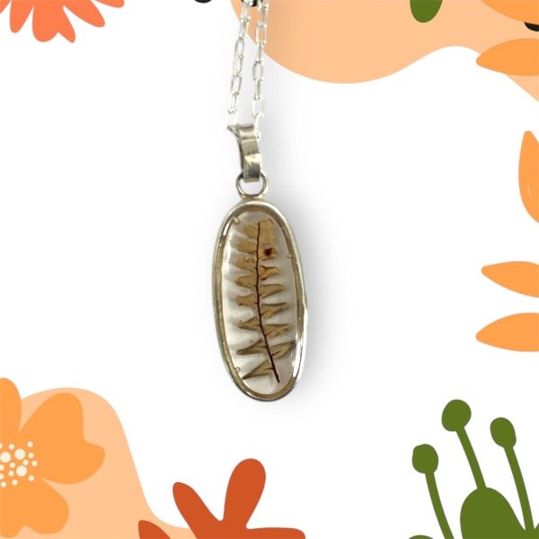 Producto - Adiantopsis chlorophylla - Plata 925 - 1x2,3cm