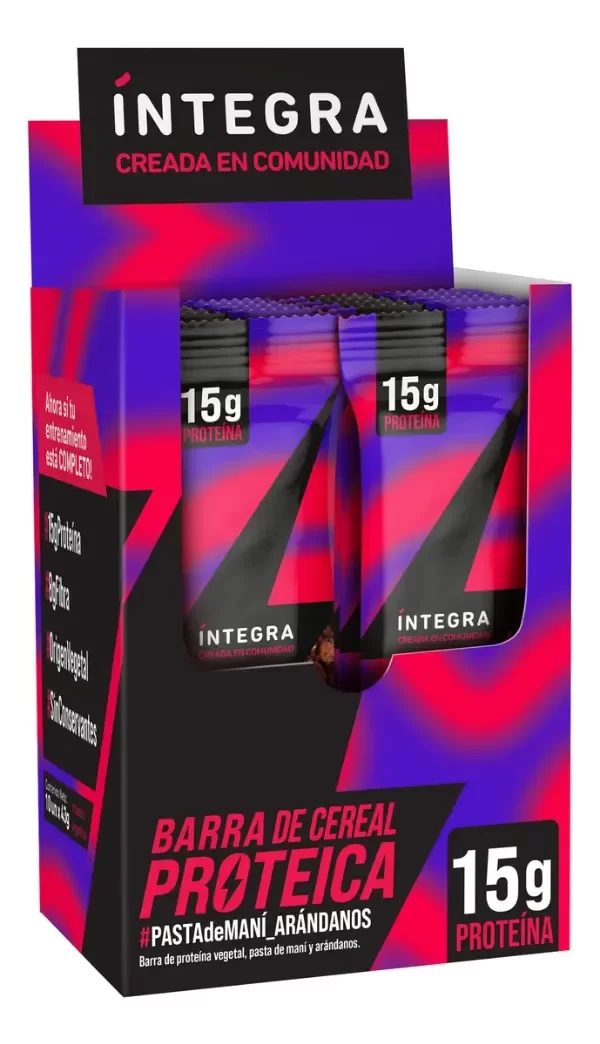 Producto - INTEGRA Barritas proteicas - proteina vegetal - 10u - 2