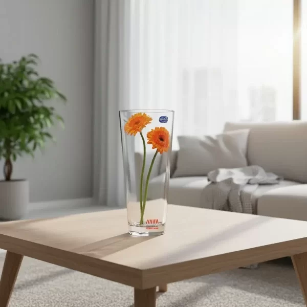 Producto - Florero 250mm Recto Cristal Bohemia - 1