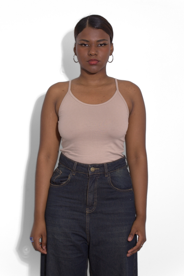 Producto - Musculosa "Tiritas" II Habano