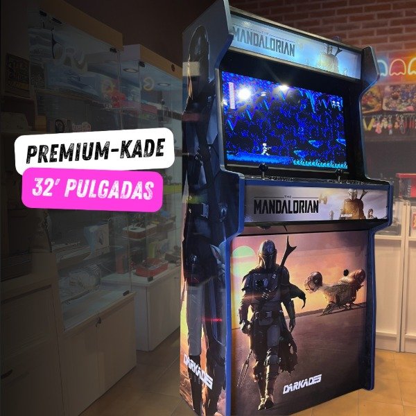 Producto - ARCADE PREMIUM PANTALLA 32" PARA 2 JUGADORES - TOTALMENTE PERSONALIZADO
