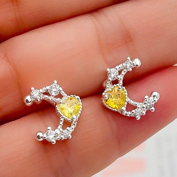 Producto - Ar. Mini luna con brillo amarillo