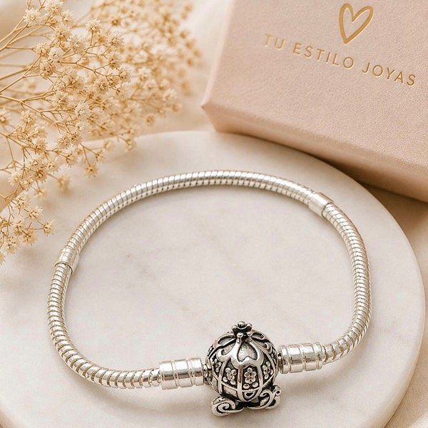 Producto - Pulsera para dijes Carruaje de Plata 925